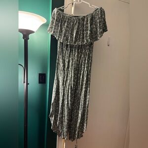 Pinkblush Green Floral Jumpsuit